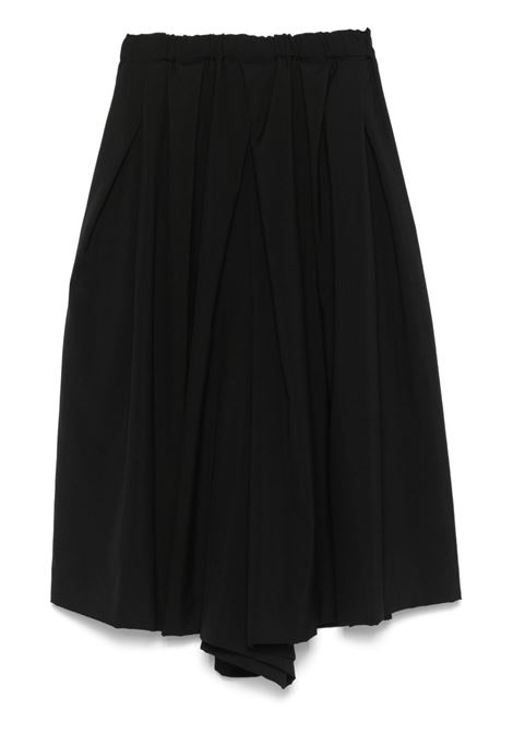 Black pleated cropped trousers Comme Des Garçons Comme Des Garçons - women COMME DES GARCONS | Trousers | GOP0051