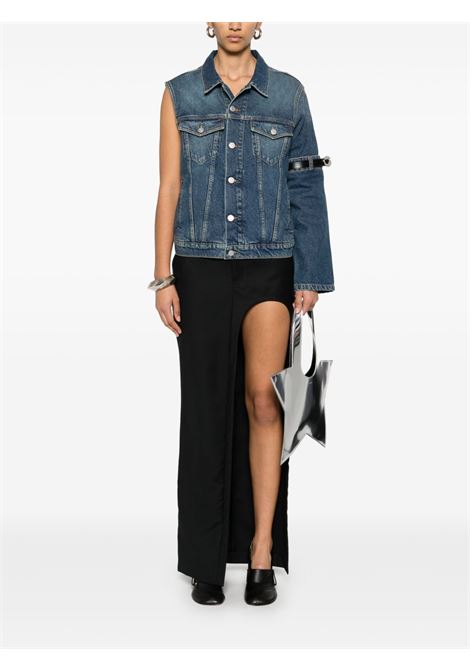 Giacca denim monospalla in blu Coperni - donna COPERNI | COPBL28F2022BL