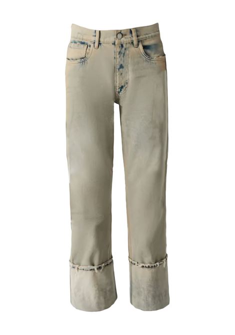Jeans boyfriend in grigio Coperni - donna COPERNI | COPP122F2035GRY
