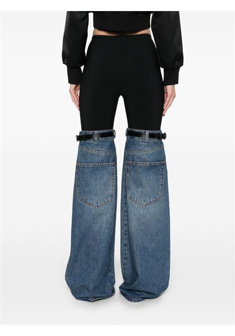 Black and blue Hybrid jeans Coperni - women COPERNI | COPP24BISF2014BLKBL