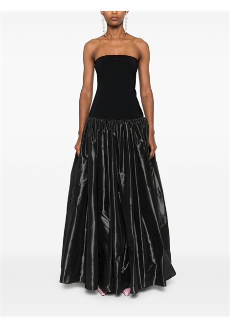 Black bustier princess dress Coperni - women COPERNI | COPR195F3042BLK