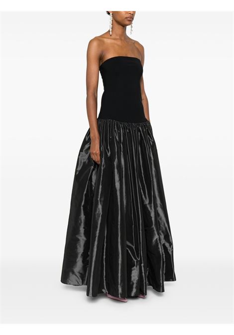 Black bustier princess dress Coperni - women COPERNI | COPR195F3042BLK