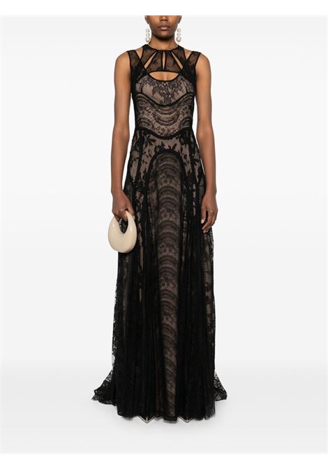 Abito da sera Massima in nero Costarellos - donna COSTARELLOS | PS2551BLACK