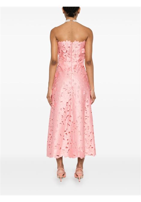 Light pink Norina maxi dress Costarellos - women COSTARELLOS | PS2565PINKSORBET