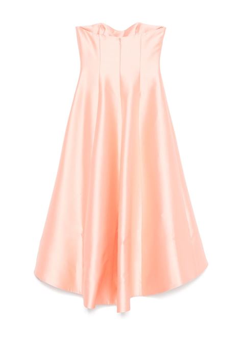Abito con cristalli mikado in rosa Costarellos - donna COSTARELLOS | SS2532SLMN
