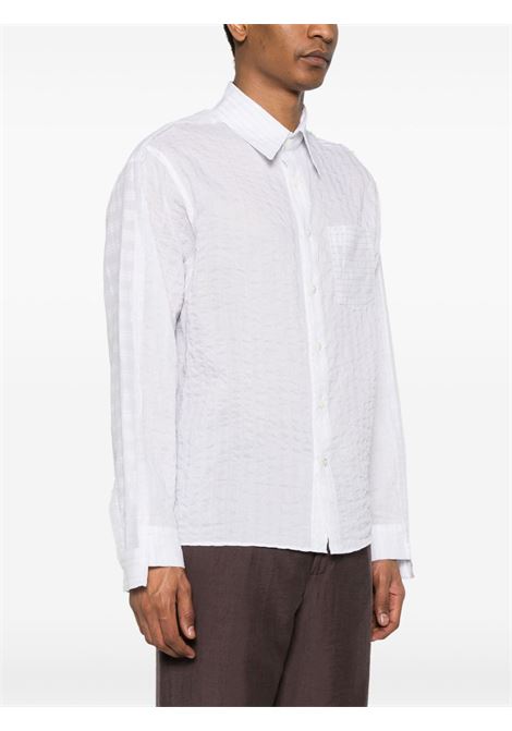 White vertical stripe pattern Richard shirt Costumein - men COSTUMEIN | Y674Y135Y13