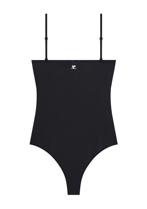 Costume intero Heritage in nero Courrèges - donna COURRÈGES | Costumi | 125JMB042PA00439999