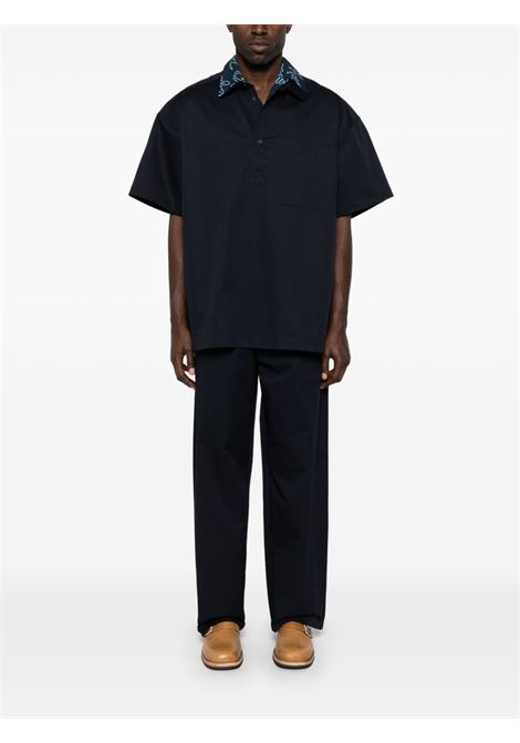 Navy blue Alex polo shirt Darkpark - men DARKPARK | MSH08FAC810051