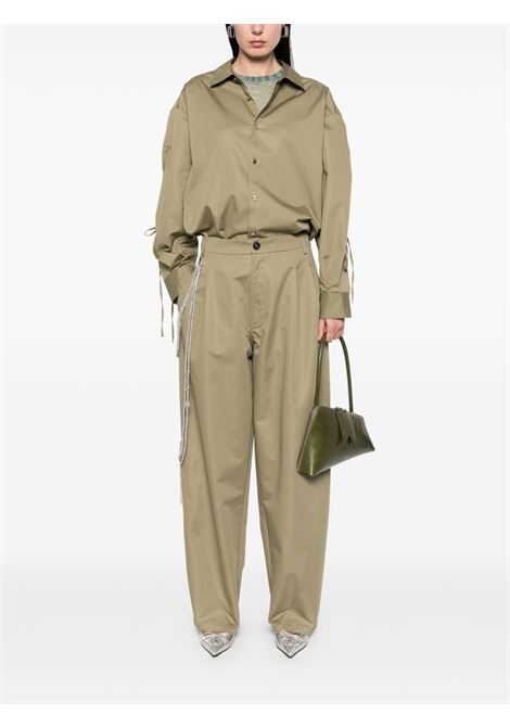 Khaki Phebe trousers Darkpark - women DARKPARK | WTR36SFAC740061