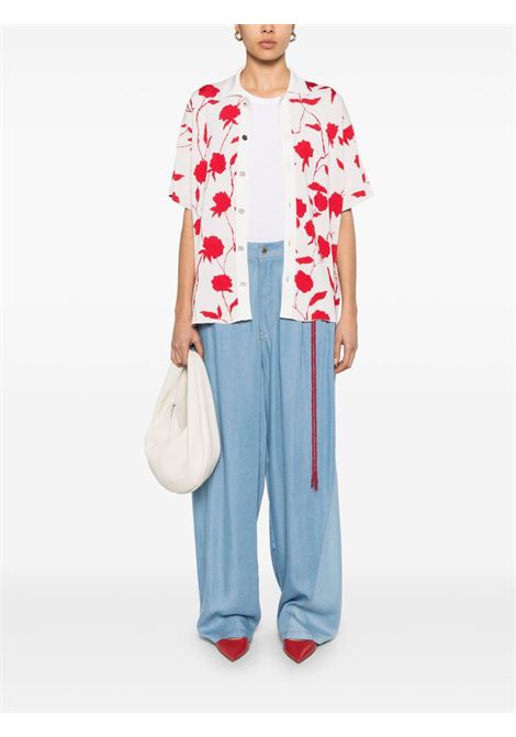Light blue Phebe trousers Darkpark - women DARKPARK | WTR36STBL030056