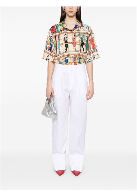 White Diana trousers Darkpark - women DARKPARK | WTR47FAC780001