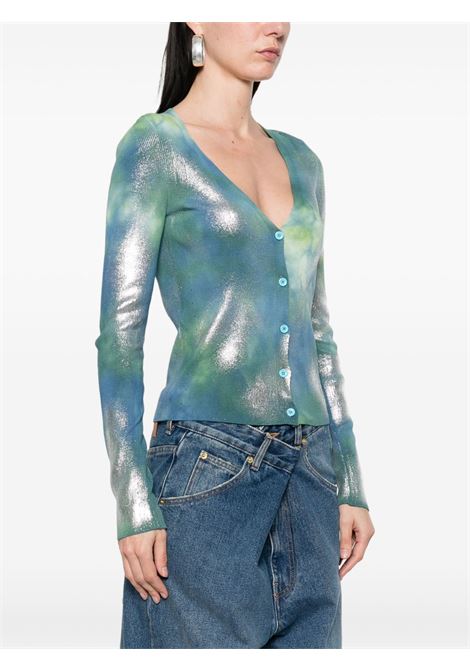 Cardigan M-Isotta in azzurro e verde Diesel - donna DIESEL | A155660GIAC89R