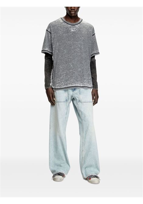 T-shirt T-Boxt in grigio Diesel - uomo DIESEL | A161460CPAJ96P