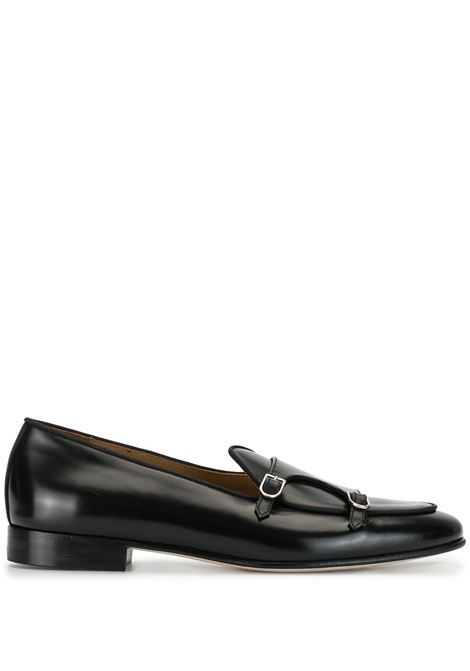 Mocassini Brera con doppio cinturino in nero Edhèn milano - uomo EDHÈN MILANO | Mocassini | ALB099ABBRBLK