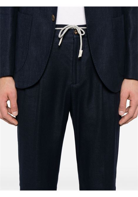 Navy blue single-breasted suit Eleventy - men ELEVENTY | K75ABUC10TES0K02411