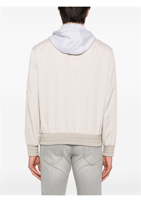 Sand beige hooded jacket Eleventy - men ELEVENTY | K75GBTK06TES0K1470213