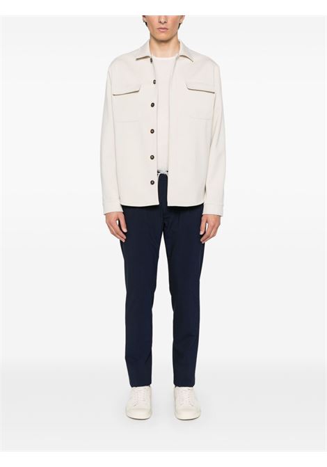 Beige classic-collar shirt jacket Eleventy - men ELEVENTY | K75GIAK08TES0K08002