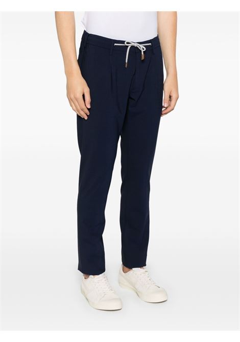 Pantaloni affusolati in blu Eleventy - uomo ELEVENTY | K75PANB21TES0A05311NN