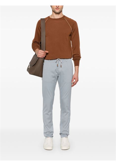 Pantaloni con coulisse in blu Eleventy - uomo ELEVENTY | K75PANB21TET0K00408