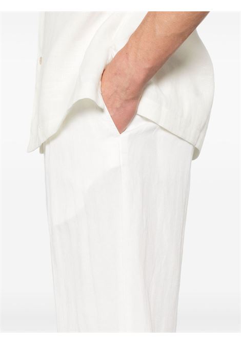 Pantaloni affusolati in bianco Eleventy - uomo ELEVENTY | K75PANJ05TET0K00301