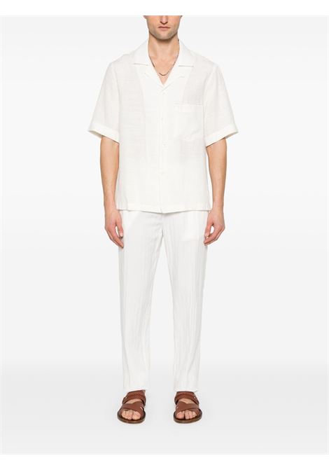 Pantaloni affusolati in bianco Eleventy - uomo ELEVENTY | K75PANJ05TET0K00301