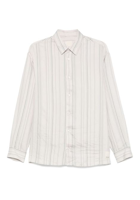 Grey striped shirt Emporio Armani - men EMPORIO ARMANI | Shirts | EM001088AF14810F0078