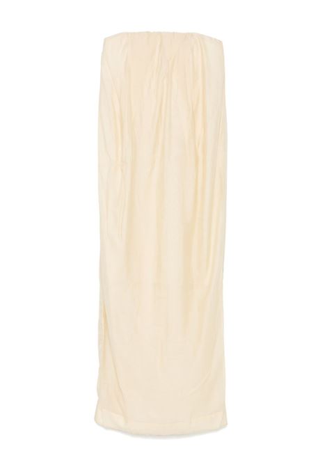 Beige Bob maxi dress Entire studios - women ENTIRE STUDIOS | Dresses | ESWS256024WH