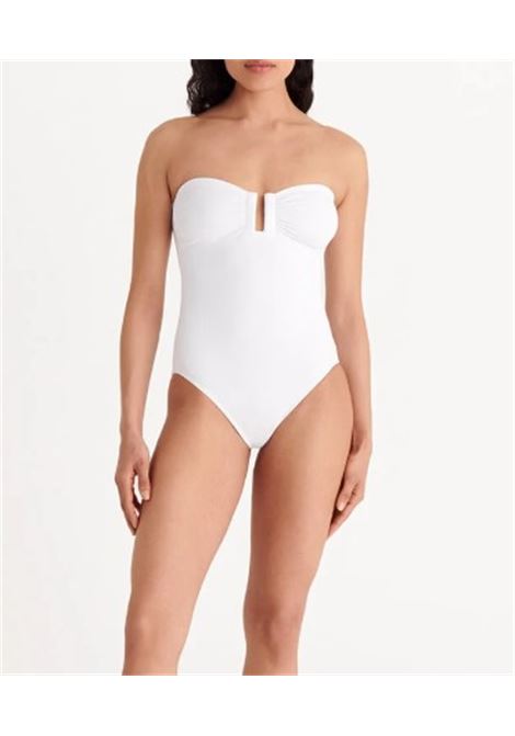 White cassiopee bustier one-piece swimsuit Eres - women ERES | 011406BLNC