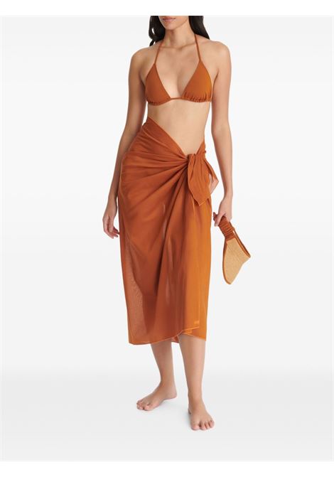 Pareo Cabine con ricamo in marrone Eres - donna ERES | 082402ECRC