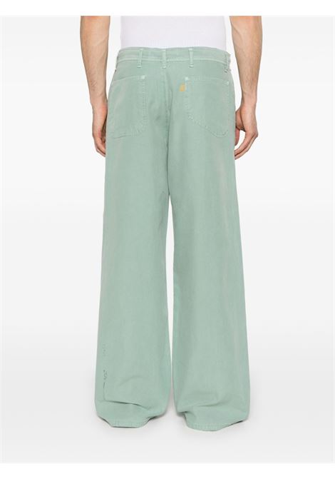 Pantaloni dritti in verde Erl - unisex ERL | ERL10P0051