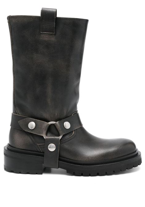 Black leather biker boots Golden goose - women GOLDEN GOOSE | Boots | GWF00870F00697790100