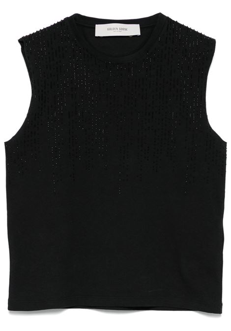 Black W' Noreen tank top Golden goose - women GOLDEN GOOSE | Top | GWP02187P00188590100