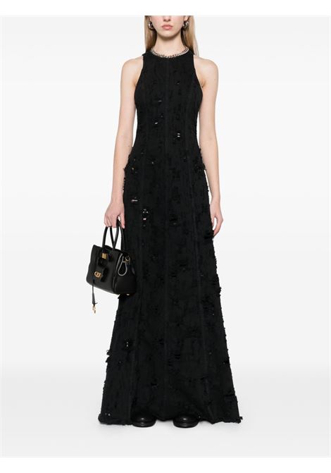 Abito lungo con effetto vissuto in nero Haikure - donna HAIKURE | HEW08094GF167PXT0547