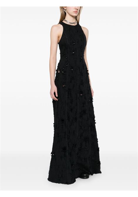 Abito lungo con effetto vissuto in nero Haikure - donna HAIKURE | HEW08094GF167PXT0547