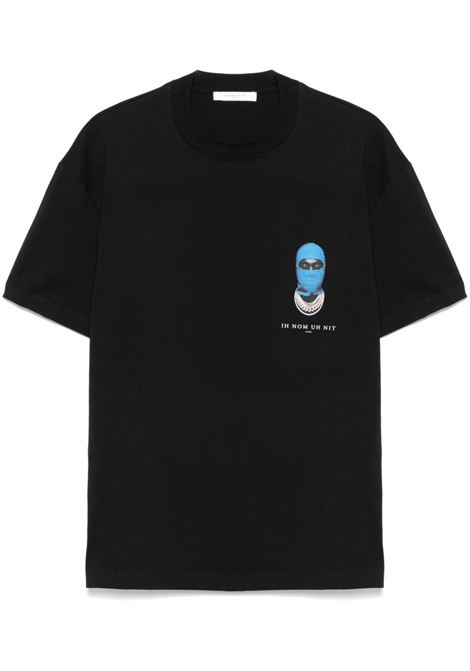 T-shirt con stampa in nero Ih nom uh nit - uomo IH NOM UH NIT | T-shirt | NUS25251009