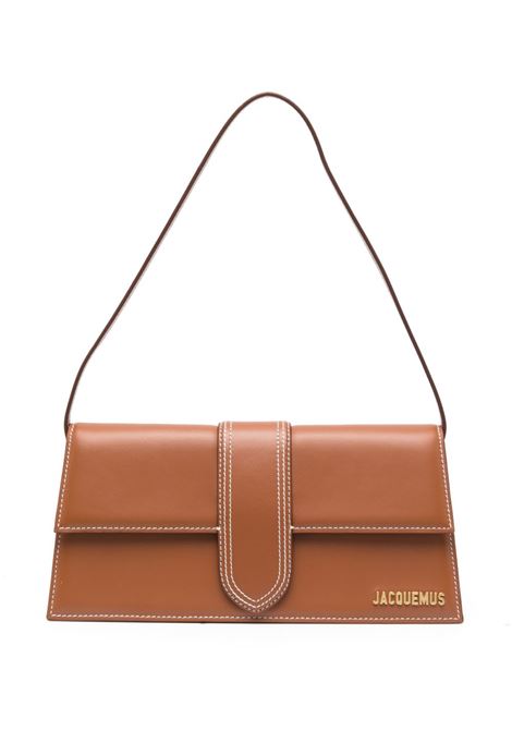 Brown Le bambino long shoulder bag JACQUEMUS - women