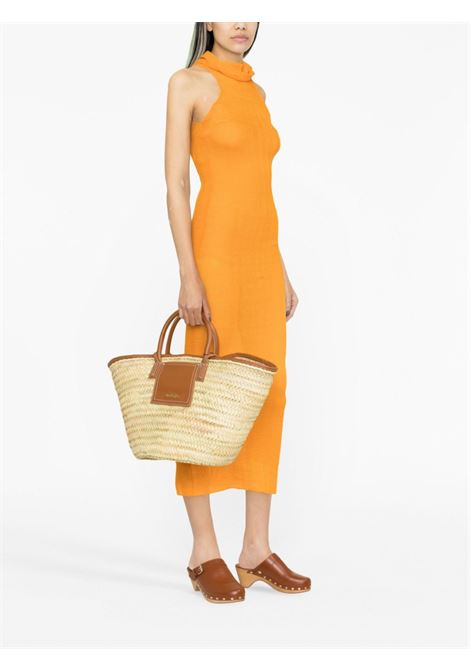 Borsa tote le panier soli in beige e marrone - JACQUEMUS donna JACQUEMUS | 223BA0453072811