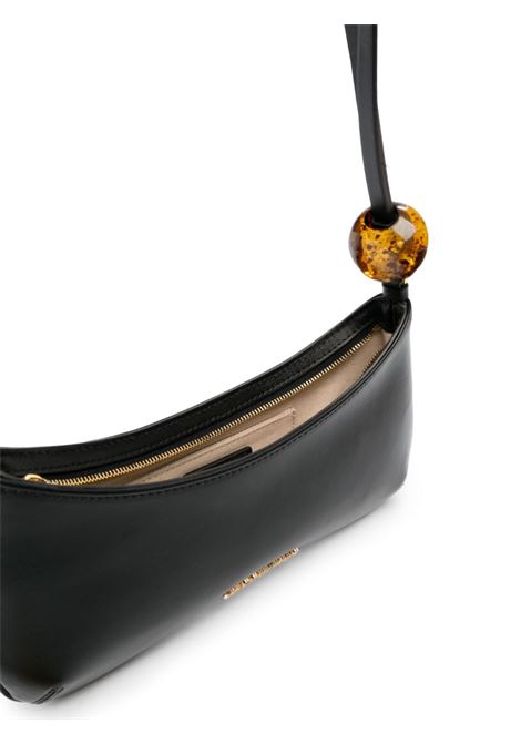 Black Le bisou perle shoulder bag  - JACQUEMUS women JACQUEMUS | 231BA0573000990