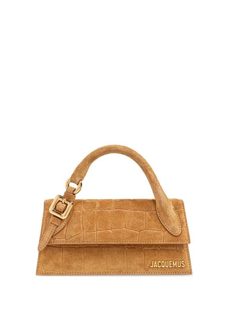 Borsa le chiquito long boucle in marrone Jacquemus - donna JACQUEMUS | 233BA3263243830
