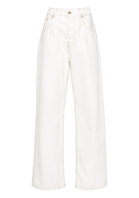 Jeans le de nimes large in bianco - JACQUEMUS donna JACQUEMUS | 241DE038151411C