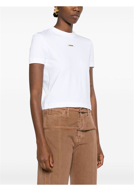 White le tshirt gros grain t