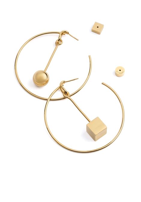 Gold-tone Les Croles Nodo earrings Jacquemus - women JACQUEMUS | 241JW7185845280