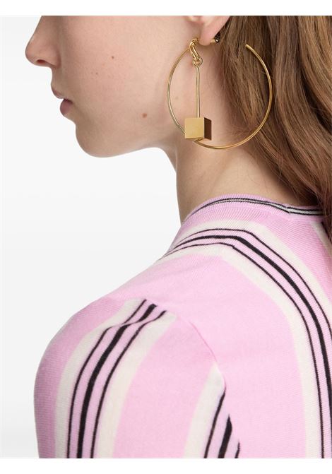 Gold-tone Les Croles Nodo earrings Jacquemus - women JACQUEMUS | 241JW7185845280