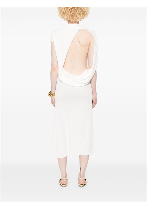 Abito midi La Robe Salerno in bianco Jacquemus - donna JACQUEMUS | 243DR1931026100