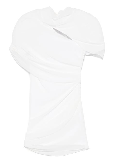Abito corto La Robe Castagna in bianco Jacquemus - donna JACQUEMUS | 251DR1301555100