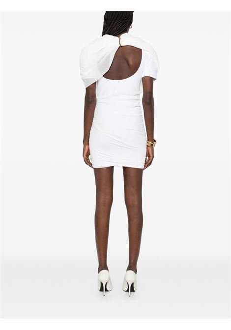 Abito corto La Robe Castagna in bianco Jacquemus - donna JACQUEMUS | 251DR1301555100
