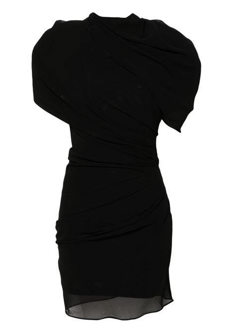 Miniabito la robe castagna in nero Jacquemus - donna