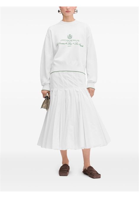 Felpa la maille venice in bainco Jacquemus - donna JACQUEMUS | 251KN61924271IN