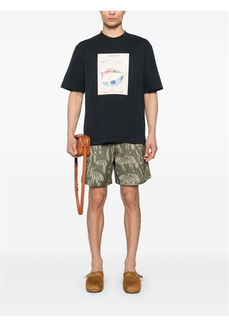 T-shirt Le Marino in blu Jacquemus - uomo JACQUEMUS | 255JS31921023FP