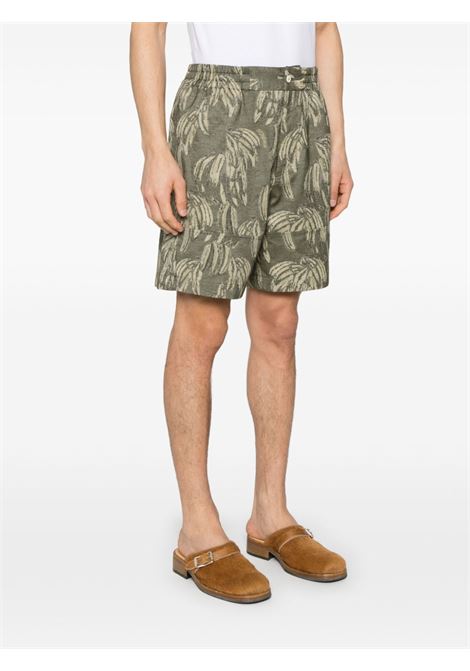 Shorts le short aloe in verde Jacquemus - uomo JACQUEMUS | 255PA13817485CA